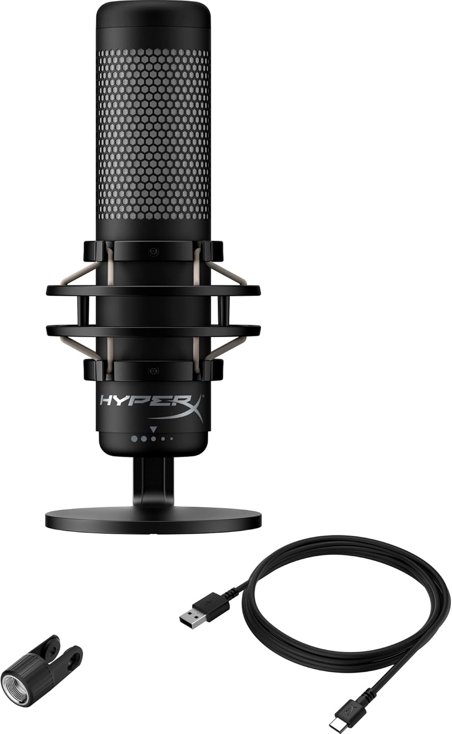 HyperX 872V1AA QuadCast 2 USB Microphone for Streaming