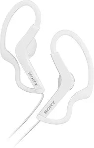 Sony MDRAS200/WHI Stereo Sports Headphones - White