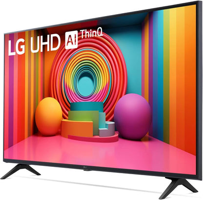 LG E6LG75UT7590PUA 75" 4K UHD Smart TV Bundle