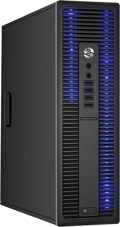 HP EliteDesk Desktop RGB Gaming PC AMD 1TB SSD Renewed