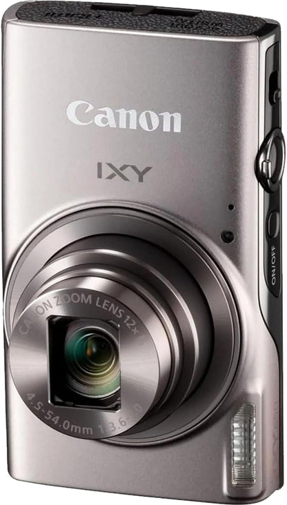 Canon PowerShot IXY 650 ELPH 360 HS Digital Camera Bundle (Renewed)