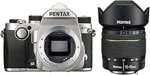 Pentax KP Silver 18-55mm Weatherproof DSLR Camera — main product image