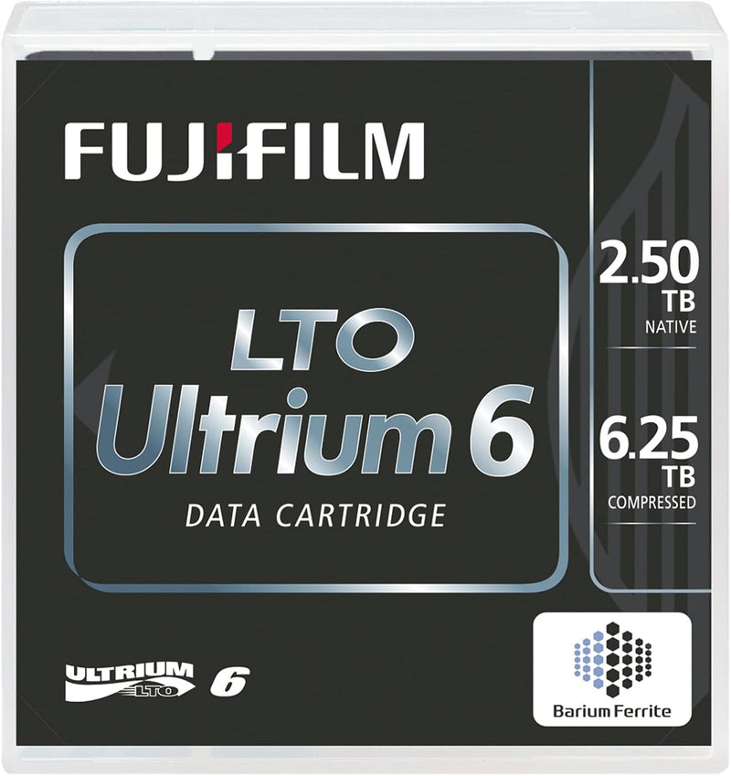Fujifilm 16310732 LTO 6 BaFe Ultrium 6.25TB Tape Cartridge — main product image