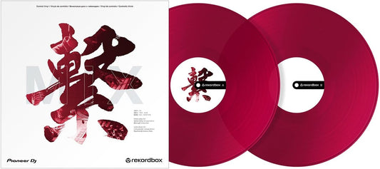 Pioneer DJ RB-VD2-CRPDJ Clear Red Control Vinyl