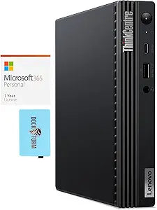 Lenovo 11DT002AUS-3545-239423 ThinkCentre M70q Mini Desktop Bundle