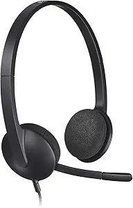 Logitech 981-000507 USB Headset H340 - Black