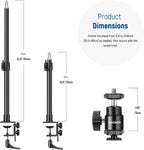 Neewer Camera Desk Mount C Clamp Stand