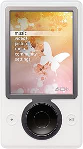 Microsoft JS8-00002 Zune 30GB Digital Media Player - White — main product image