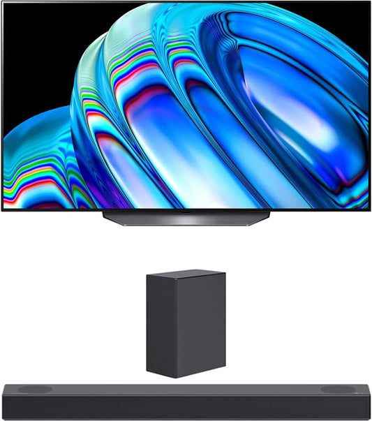 LG E75LGOLED65B2PUA 65" 4K OLED TV Dolby Atmos Bundle