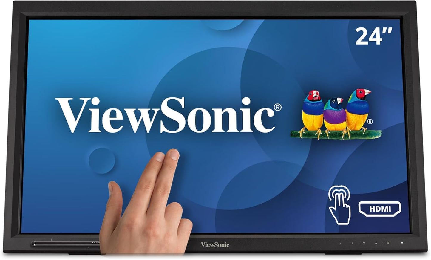 ViewSonic TD2423D - 24" Touch Screen Monitor - 1080p, HDMI, DisplayPort