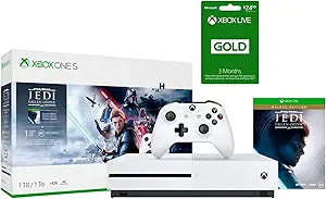 Microsoft Xbox One S Jedi Bundle + Live Gold