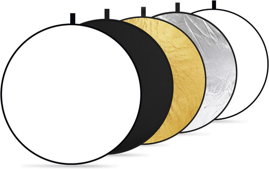 Neewer 10000077 5-in-1 Light Reflector/Diffuser - 32 Inch