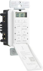 GE 53222 UltraPro In-Wall Digital Timer, Daily Preset