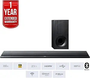 Sony E9SNHTCT790 HT-CT790 4K WiFi Sound Bar with Bluetooth
