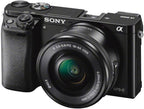 Sony ILCE6000L/B Alpha a6000 Mirrorless Camera with 16-50mm Lens