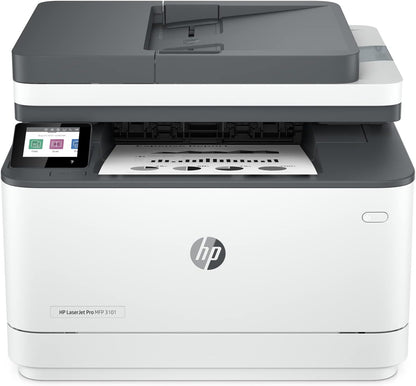HP LaserJet Pro MFP 3101fdw Wireless Printer B&W Renewed