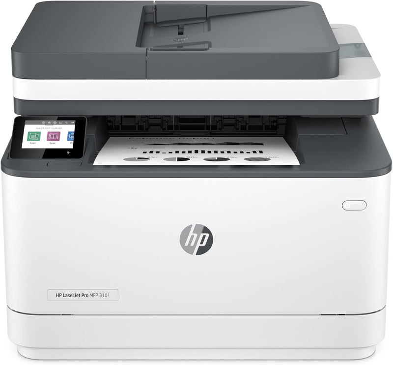 HP LaserJet Pro MFP 3101fdw Wireless Printer B&W Renewed — main product image