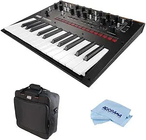 Korg Monologue 25-Key Monophonic Analog Synthesizer Black Bundle — main product image