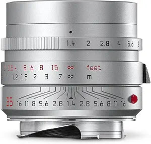 Leica 11675 35mm f/1.4 Summilux-M ASPH Silver Lens