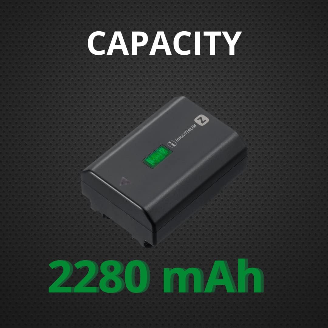 Sony NPFZ100_K7 Camera Battery Two-Pack with Dual Charger