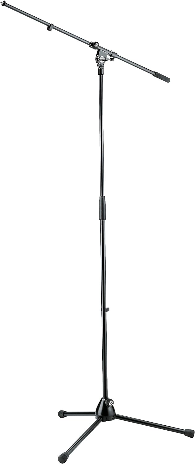 K&M 25400-500-55 Tripod Microphone Boom Stand Black EU — main product image