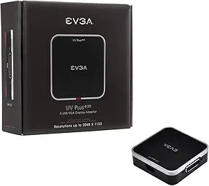 EVGA 100-U3-UV39-KR UVPlus+ 39 USB to VGA DVI/HDMI Adapter