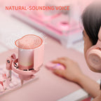 FEELWORLD VM1-AS-P-OF-EU Pink Gaming USB Microphone