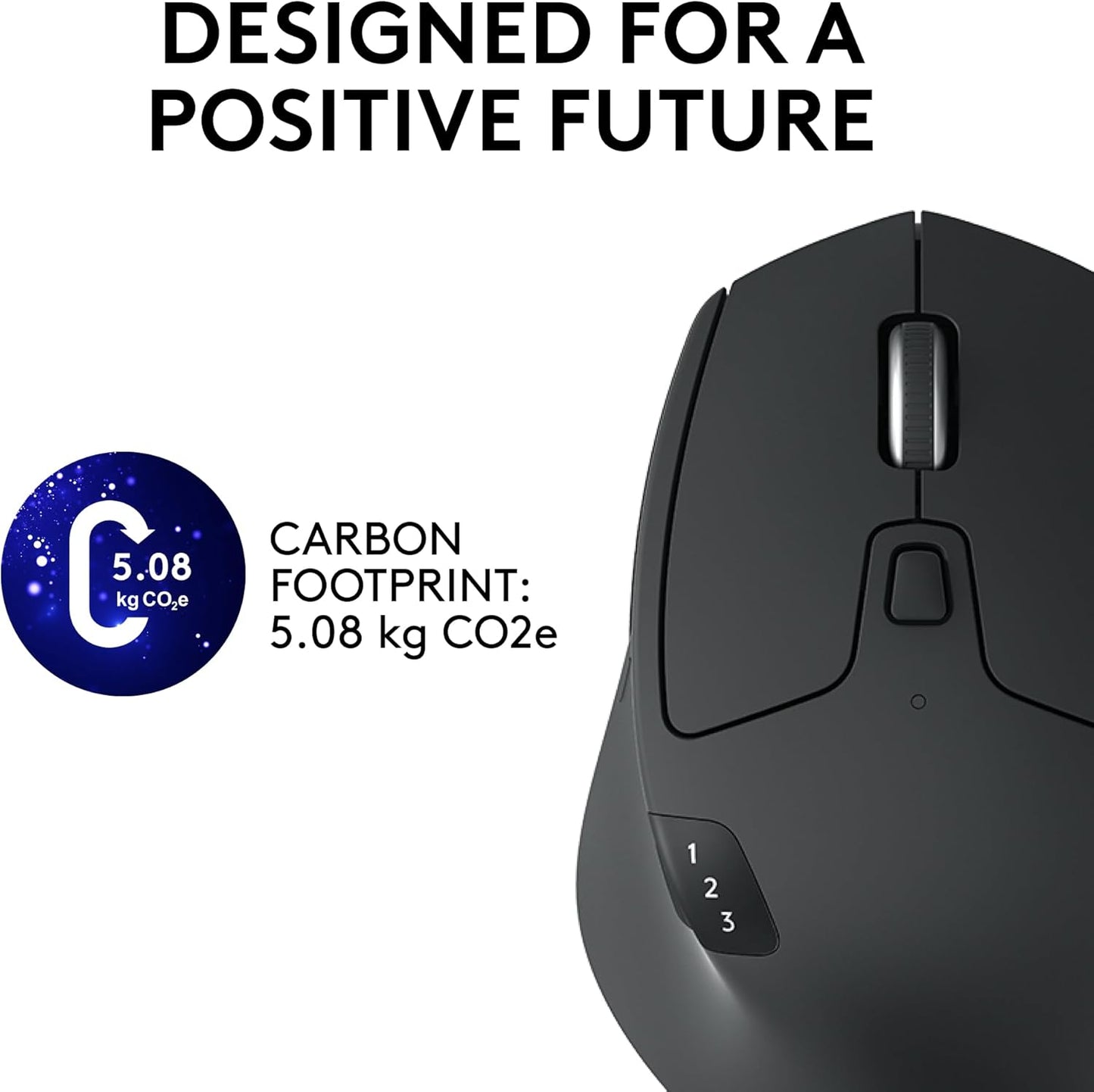 Logitech 910-006036 Triathlon Wireless Mouse: Multi-Device Bluetooth