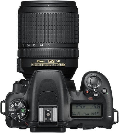 Nikon NIKON_D7500 DSLR 18-140mm VR Lens Kit (Renewed)