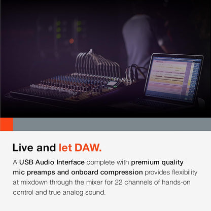 Tascam Model24 24-Track Multi-Track Live Mixer/Recorder
