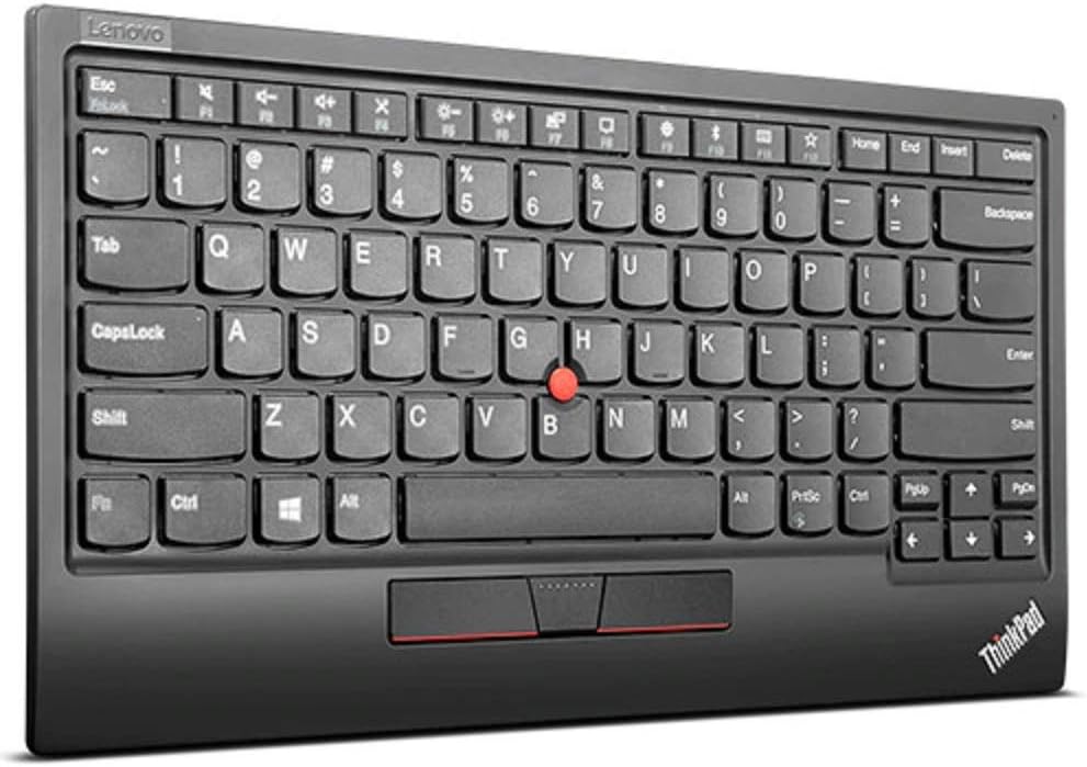 Lenovo 4Y40X49493 ThinkPad TrackPoint Keyboard II Bluetooth Wireless