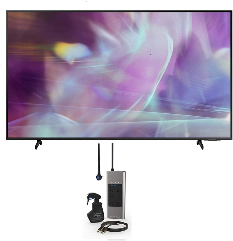 Samsung QN75Q60AA 75-Inch QLED 4K Smart TV Bundle Used — main product image