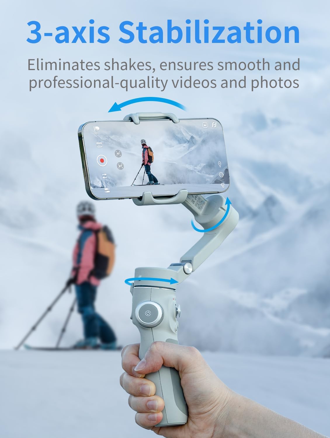 FeiyuTech US-4SEJ-ZJ737 VB 4SE: Foldable Smartphone Gimbal