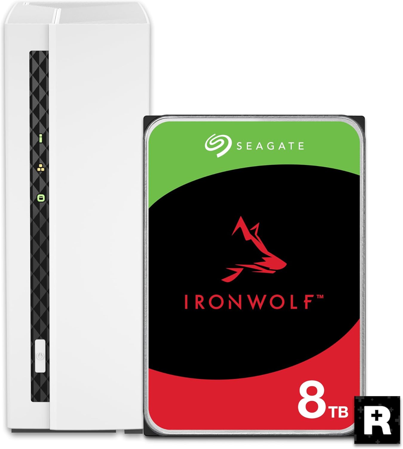 QNAP TS-133-18ST-US 8TB Home NAS Seagate IronWolf