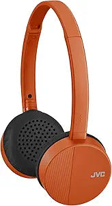 JVC HAS23W Wireless On-Ear Headphones Orange — main product image