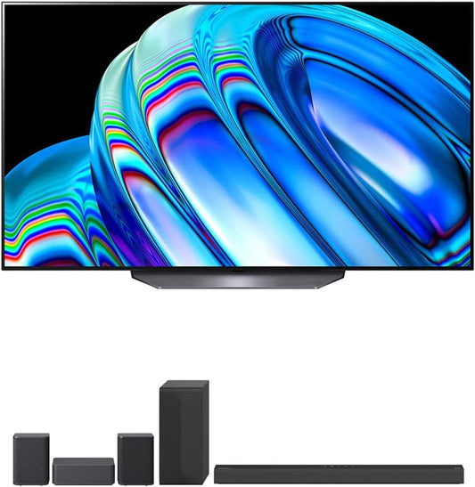 LG E66LGOLED65B2PUA 65" 4K OLED TV Bundle