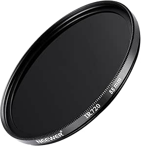 Neewer 10000311@@1: 55mm IR720 Infrared Filter for Cameras — main product image