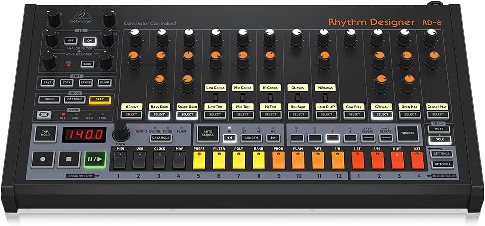 Behringer 000-EH902-00010 11 Rhythm Designer RD-8