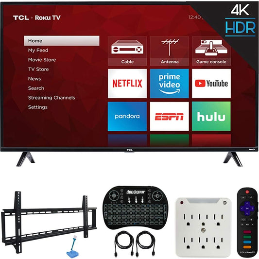 TCL E1TCL55S425 55" 4K UHD Roku Smart TV
