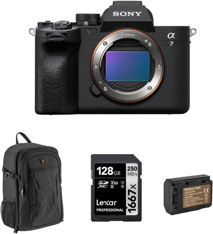Sony Alpha a7 IV Full Frame 4K Camera Bundle