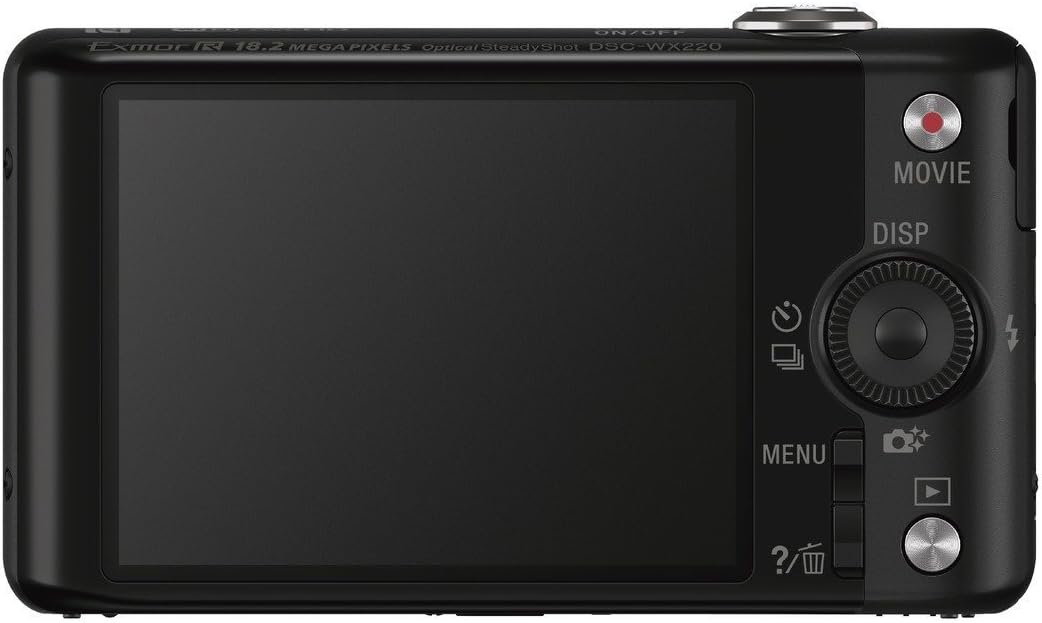 Sony DSCWX220/B Cyber-shot 18.2 MP Digital Camera