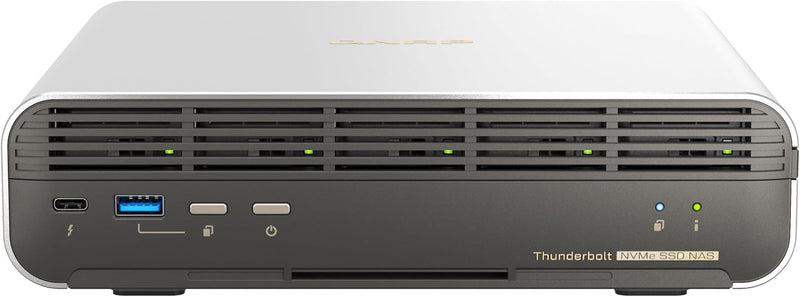 QNAP TBS-h574TX NASbook - Thunderbolt 4, 10GbE, E1.S, i5 — main product image