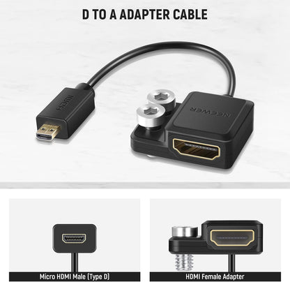 Neewer 33000051 4K Micro HDMI Adapter Cable