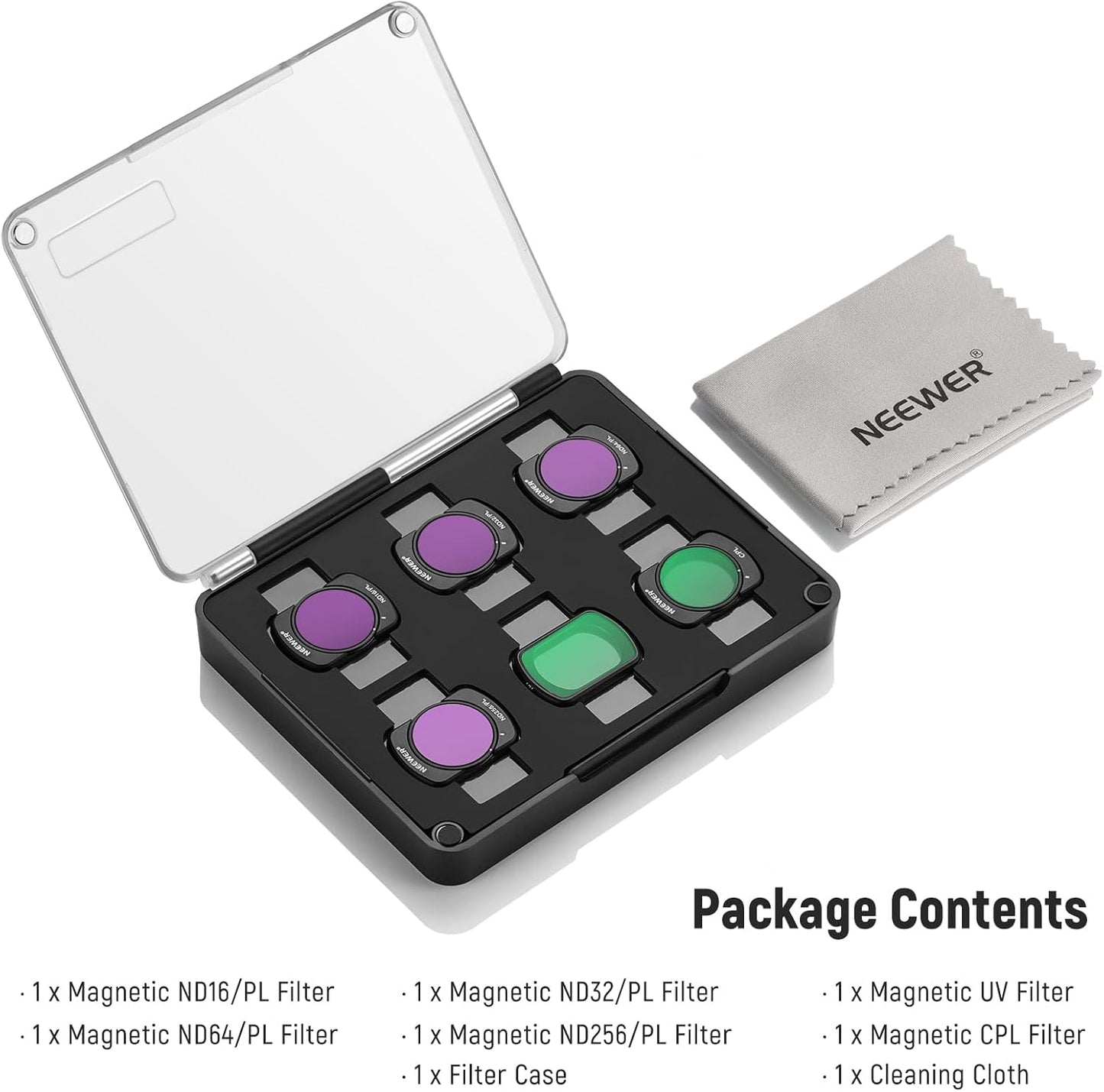 Neewer 10103330 Magnetic ND/CPL Filter Set DJI Osmo Pocket 3