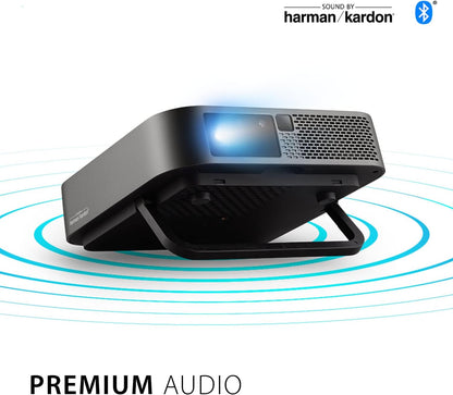 ViewSonic M2E-CR Portable 1080p Projector Harman Kardon