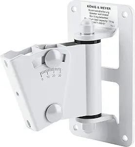 K&M 24471.000.57 Speaker Wall Mount (White) — main product image