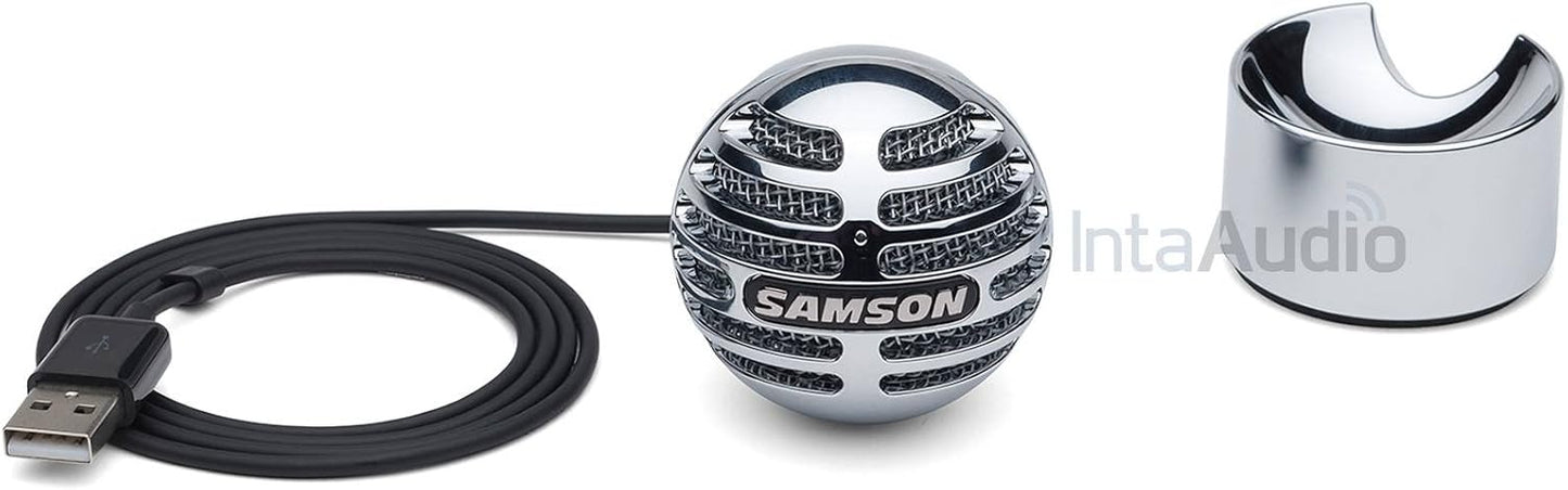 Samson SAMETEORITE USB Condenser Microphone - Chrome