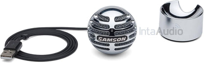 Samson SAMETEORITE USB Condenser Microphone - Chrome