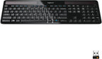 Logitech 920-002912 K750 Wireless Solar Keyboard, Ultra-Thin, USB