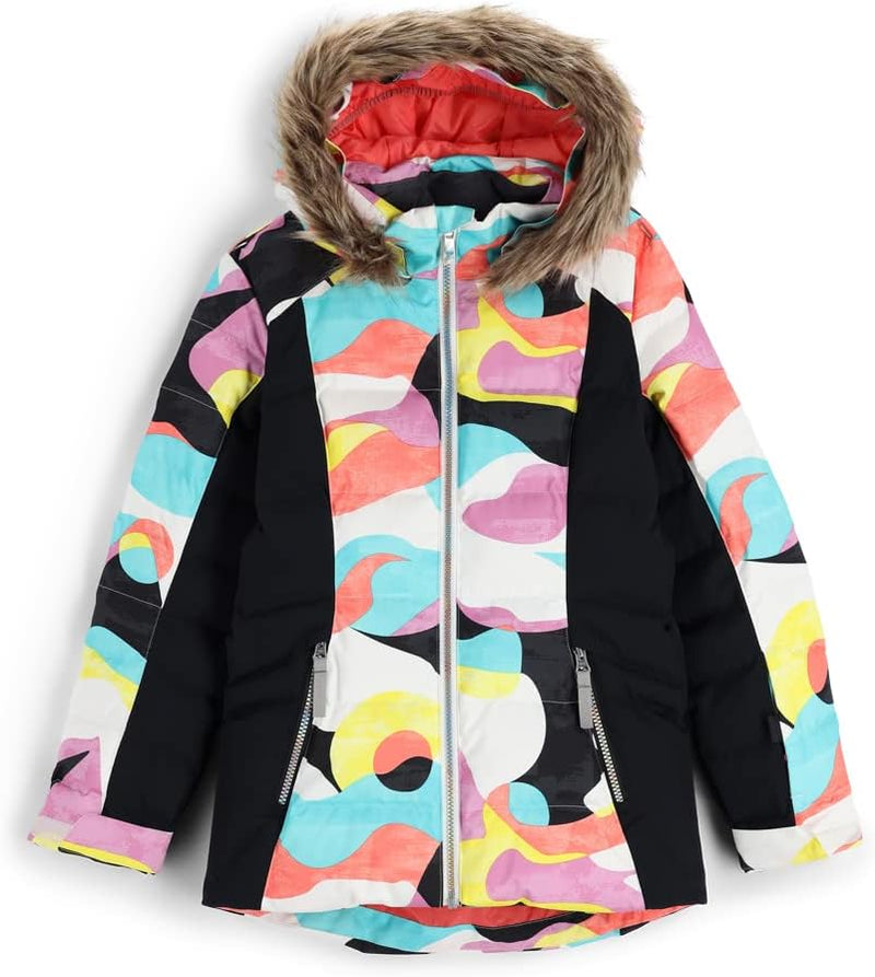Spyder 195050 Big Girls Zadie Synthetic Ski Down Jacket — main product image